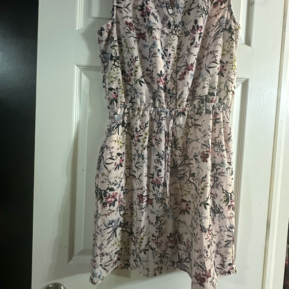 Floral dress size medium